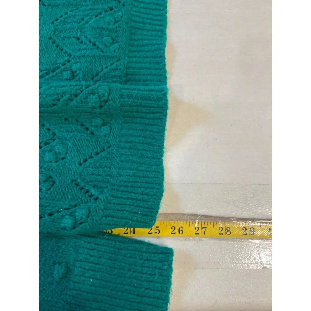 Sonoma Green Sweater Cable Knit Pullover XXL - Picture 3 of 7